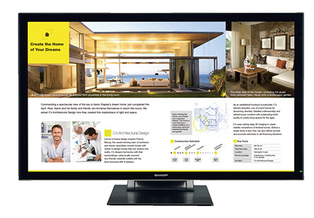 Sharp PN-K322B 32" Professional Monitor at discounted prices.