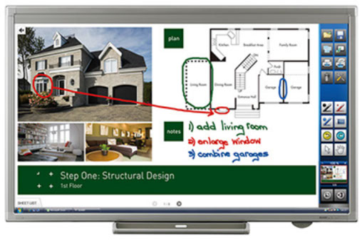 Sharp Aquos Board 80" PN-L802B Interactive Touch Display